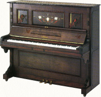 Upright piano